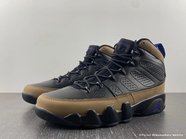 Official Maikesneakers CT8019-034 Air Jordan Olive Concord Retro 9 0804